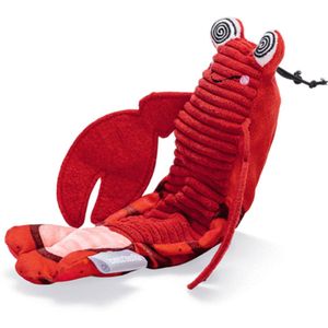 Beeztees hondenspeelgoed Hide & Seek pluche kreeft rood 12