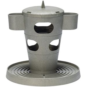 Beeztees Snacktoren  - Kippenvoerbak - 100% Gerecycled Plastic - 30x30x32,5 cm