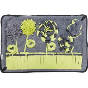 Beeztees Snuffelmat Flora - Hondenspeelgoed - Pluche - 70x45x7 cm