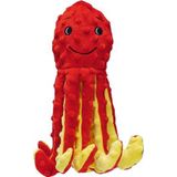 Beeztees Octopus Amy - Hondenspeelgoed - Pluche - Rood - 25x8,5x7,5 cm