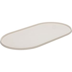 Designed by Lotte Placemat Oona - Hondenvoerbak - Silicone - Beige - 55x30x1,7 cm