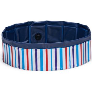 Beeztees hondenzwembad Doggy Dip, blauw Maat S:Ø80x20cm hond