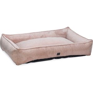 Designed by Lotte Ribbed - Hondenmand - Roze - 120x80x23 cm