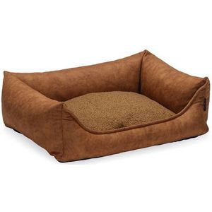 Hondenbed Grandes - Leatherlook - Antraciet - 106 x 55 cm Hondenbed Grandes - Leatherlook - Antraciet - 106 x 55 cm