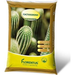 Florentus potgrond voor cactus en vetplanten - 6x 5 liter