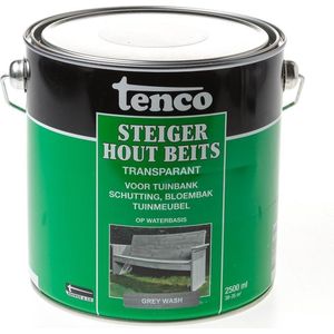 Tenco Steigerhoutbeits Grey Wash - 2,5 Liter