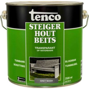 Tenco steigerhoutbeits grey wash - 2,5 liter