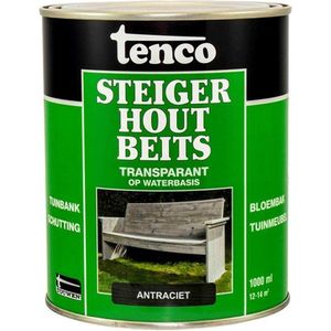 Tenco Steigerhoutbeits Antraciet - 1 Liter
