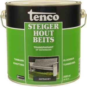 Tenco Steigerhoutbeits Antraciet - 2,5 Liter