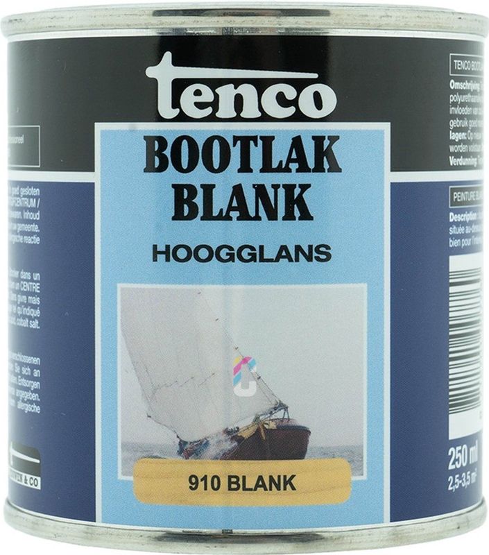 Tenco Bootlak - Hoogglans - 250 ml - Bootverf - Bescherming