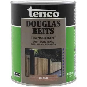 Tenco douglas beits waterbasis transparant blank - 1 liter