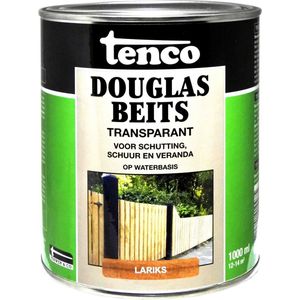 Tenco douglas beits waterbasis transparant lariks - 1 liter