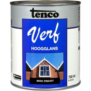 TENCO VERF HG ZWART 9005