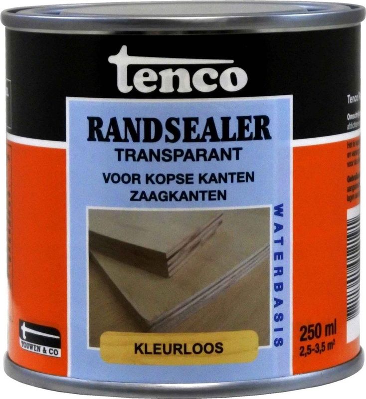 Tenco - Randsealer - Verf - Transparant - Op Waterbasis