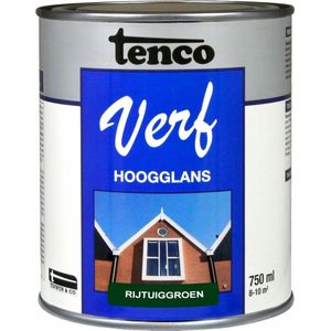Tenco verf hoogglans rijtuiggroen - 750 ml