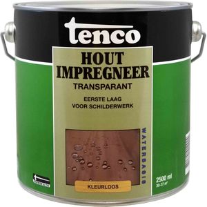 Tenco Hout Impregneer - Transparant 2,5 Liter Kleurloos - Beitsen