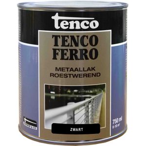 Tenco Ferro Metaallak Zwart 750ml | Metaalverf