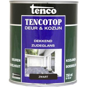 Tencotop Beits 750ml Dekkend Mat Zwart