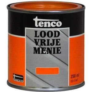 Tenco Loodvrije menie oranje 0.25L