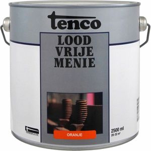 Tenco Loodvrije menie oranje 2.5L