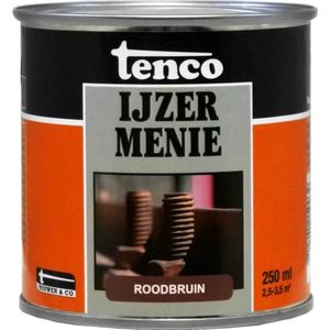 Tenco IJzermenie 250 ml - Metaalverf