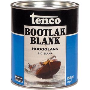 Tenco Bootlak Hoogglans Blank 910 0,75l | Lak