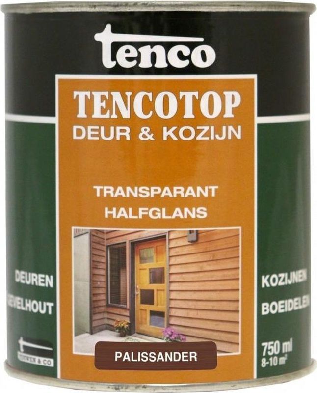Tenco Tencotop Houtveredeling Transparant Halfglans Palissander 0,75l