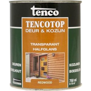 Tenco Top Deur En Kozijn Transparant Halfglans Redwood 750ml | Beits