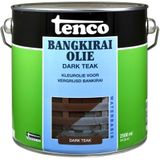 Tenco Bangkirai Olie - Dark Teak 1 Liter - Transparante Lak & Olie
