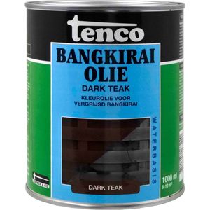 tenco - Bangkirai olie dark teak 1l verf/beits