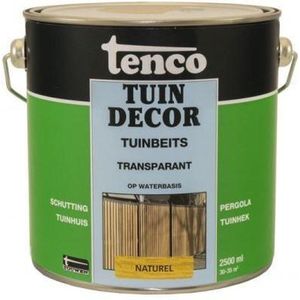 Tenco Tuindecor Tuinbeits Transparant Naturel 2,5l