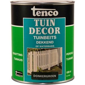 Tenco tuindecor beits dekkend donkergroen - 1 liter