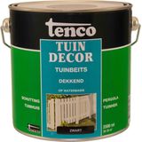 Tenco - Tuindecor Dekkend - Beits - Zwart - 2,5 liter