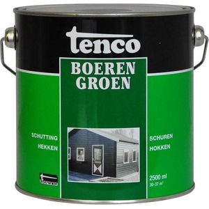 Tenco Boerengroen Beits - 2,5 Liter