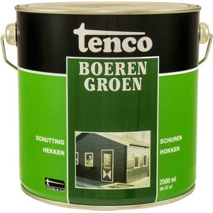 Tenco boerengroen beits - 2,5 liter