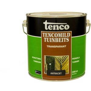 Tenco Tencomild Transparant Tuinbeits - Antraciet 2,5 liter - Beitsen
