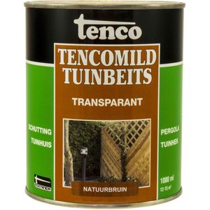 Tenco tencomild tuinbeits transparant natuurbruin - 1 liter