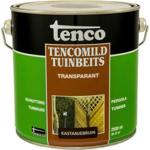 Tenco Tuinbeits transparant kastanjebruin 2,5L