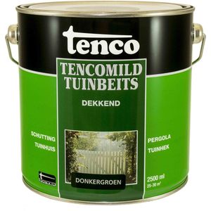 Tenco Tencomild Tuinbeits Dekkend Donkergroen 2,5l | Beits