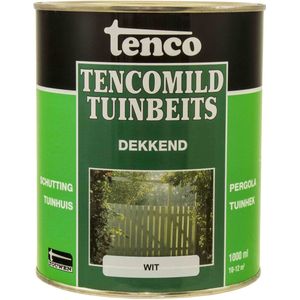 Tenco Tencomild Tuinbeits Dekkend Wit 1l | Beits
