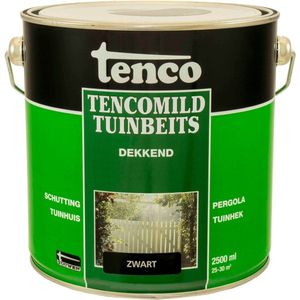 Tenco tencomild tuinbeits dekkend zwart - 2,5 liter