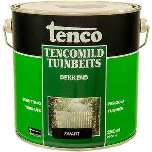 Tenco Tencomild Tuinbeits Dekkend Zwart - 2,5 Liter