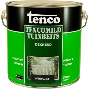 Dekkend antraciet 2,5l mild verf/beits - tenco