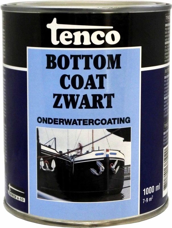 Tenco - Bottomcoat - Bitumenverf - Zwart - 7-9 m2/liter