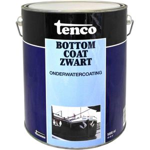 Tenco Bottomcoat - Zwart 5 liter - Aflakken - Verfwinkel is tot 50% goedkoper
