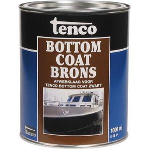 Tenco Bottomcoat Brons Zwart 1l