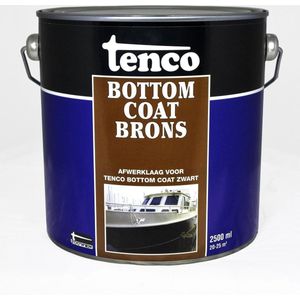 Tenco Bottomcoat brons 2,5L