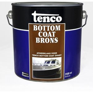 Tenco - Bottomcoat - Bitumenverf - Brons - 2.5 l