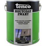 Tenco houtcoat zwart - 10 liter