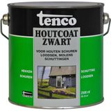 Tenco Houtcoat Teervrij - 1 Liter - Zwart